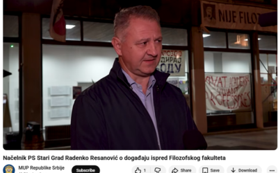 Трагедија испред Филозофског факултета: пронађено тело девојке без знакова живота