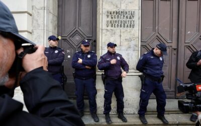 Дивљачки упад полиције у Ректорат: Рушење аутономије и понижавање Универзитета